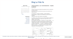 Desktop Screenshot of lavidava.wordpress.com