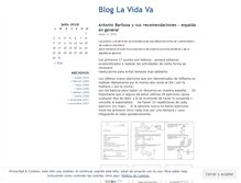 Tablet Screenshot of lavidava.wordpress.com