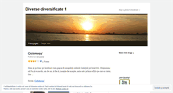 Desktop Screenshot of diversediversificate.wordpress.com