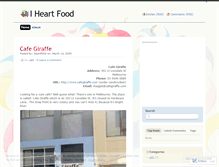 Tablet Screenshot of food4love.wordpress.com