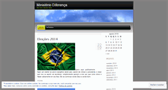 Desktop Screenshot of ministeriodiferenca.wordpress.com