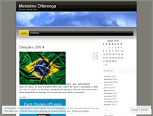 Tablet Screenshot of ministeriodiferenca.wordpress.com