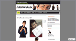 Desktop Screenshot of damiencdaily.wordpress.com