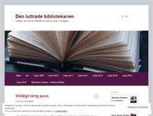 Tablet Screenshot of luttradbibbla.wordpress.com