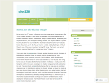 Tablet Screenshot of chn320.wordpress.com