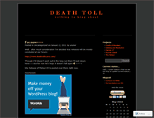 Tablet Screenshot of deathtollscanlations.wordpress.com