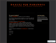 Tablet Screenshot of daalej.wordpress.com