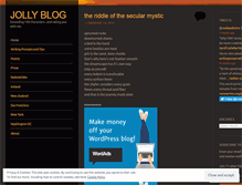 Tablet Screenshot of jollyblog.wordpress.com