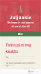 Mobile Screenshot of juljunkie.wordpress.com