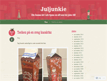 Tablet Screenshot of juljunkie.wordpress.com