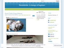 Tablet Screenshot of hackshields.wordpress.com