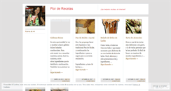 Desktop Screenshot of florderecetas.wordpress.com