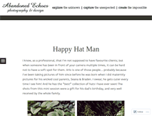 Tablet Screenshot of abandonedxechoes.wordpress.com