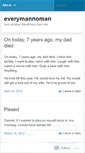 Mobile Screenshot of everymannoman.wordpress.com