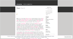 Desktop Screenshot of mirandud.wordpress.com