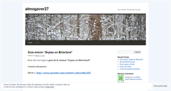 Desktop Screenshot of almogaver27.wordpress.com