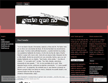 Tablet Screenshot of gentequeno.wordpress.com