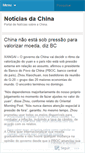 Mobile Screenshot of noticiasdachina.wordpress.com