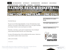 Tablet Screenshot of illinoisreign.wordpress.com