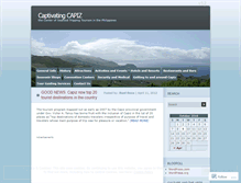 Tablet Screenshot of capiztour.wordpress.com
