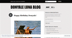Desktop Screenshot of donyaleluna.wordpress.com