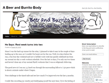 Tablet Screenshot of beerandburritobody.wordpress.com