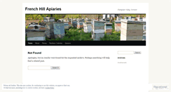 Desktop Screenshot of frenchhillapiaries.wordpress.com