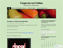 Tablet Screenshot of chilliesgrimsby.wordpress.com