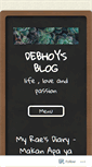 Mobile Screenshot of debhoy.wordpress.com