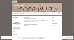 Desktop Screenshot of pastorsnew.wordpress.com