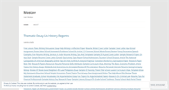 Desktop Screenshot of mostov.wordpress.com