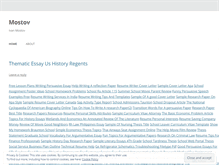 Tablet Screenshot of mostov.wordpress.com