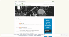 Desktop Screenshot of mattandmina.wordpress.com