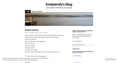 Desktop Screenshot of emilylemily.wordpress.com