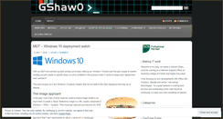 Desktop Screenshot of gshaw0.wordpress.com