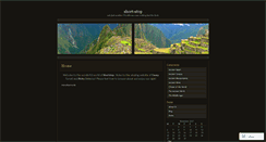 Desktop Screenshot of 1shortstop.wordpress.com