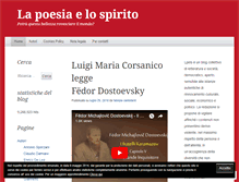 Tablet Screenshot of lapoesiaelospirito.wordpress.com