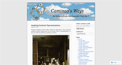 Desktop Screenshot of caminao.wordpress.com