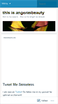 Mobile Screenshot of angerasbeauty.wordpress.com