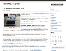 Tablet Screenshot of homemoviecorner.wordpress.com
