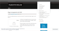 Desktop Screenshot of parentchilds.wordpress.com