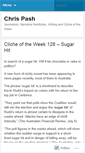 Mobile Screenshot of chrispash.wordpress.com