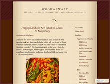 Tablet Screenshot of cdwrecipes.wordpress.com