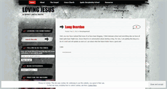 Desktop Screenshot of lovingthetruth.wordpress.com