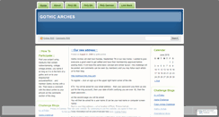 Desktop Screenshot of gothicarches.wordpress.com