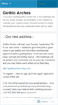Mobile Screenshot of gothicarches.wordpress.com