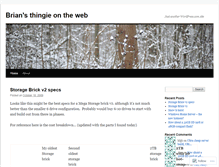 Tablet Screenshot of bkbain.wordpress.com