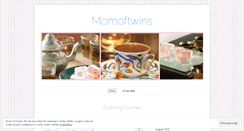 Desktop Screenshot of momoftwins.wordpress.com