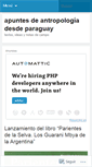 Mobile Screenshot of antropylogia.wordpress.com