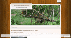 Desktop Screenshot of missionsatfbcbushnell.wordpress.com